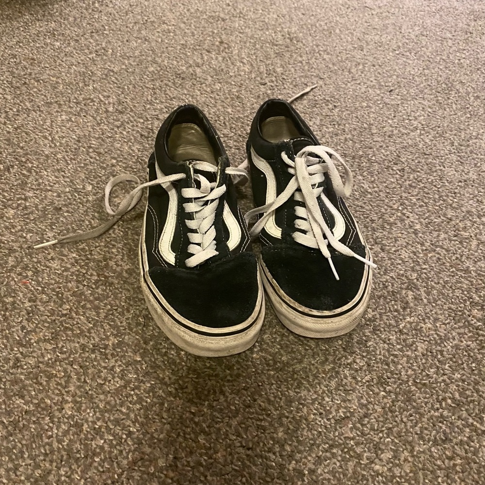VANS Old Skool Black & White Shoes